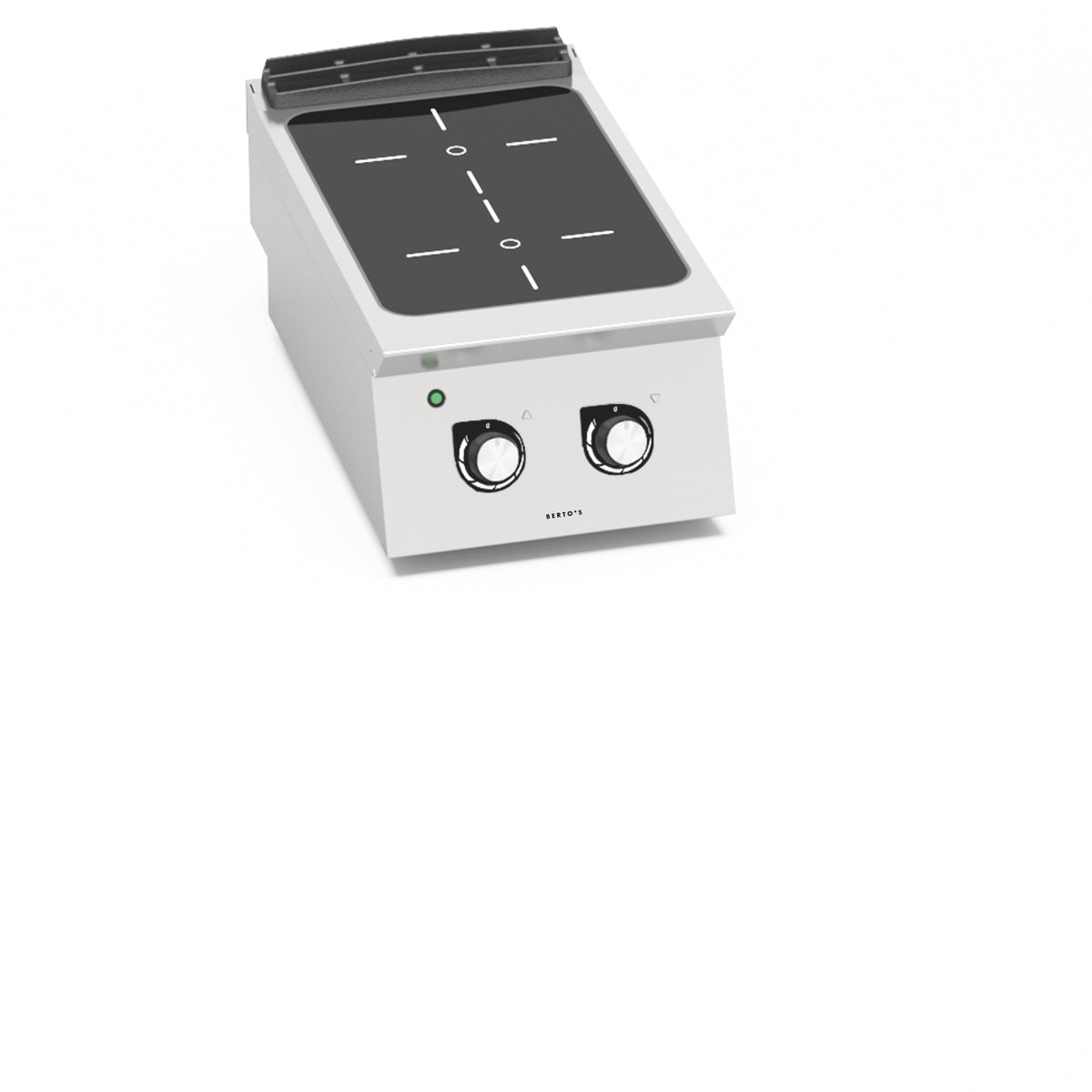 Cocina Vitrocerámica 2 Fuegos Eléctrica SE7P2B/VTR — BERTO'S