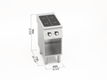 Cocina Inducción 2 Fuegos S700 SE7P2M/IND - BERTO'S