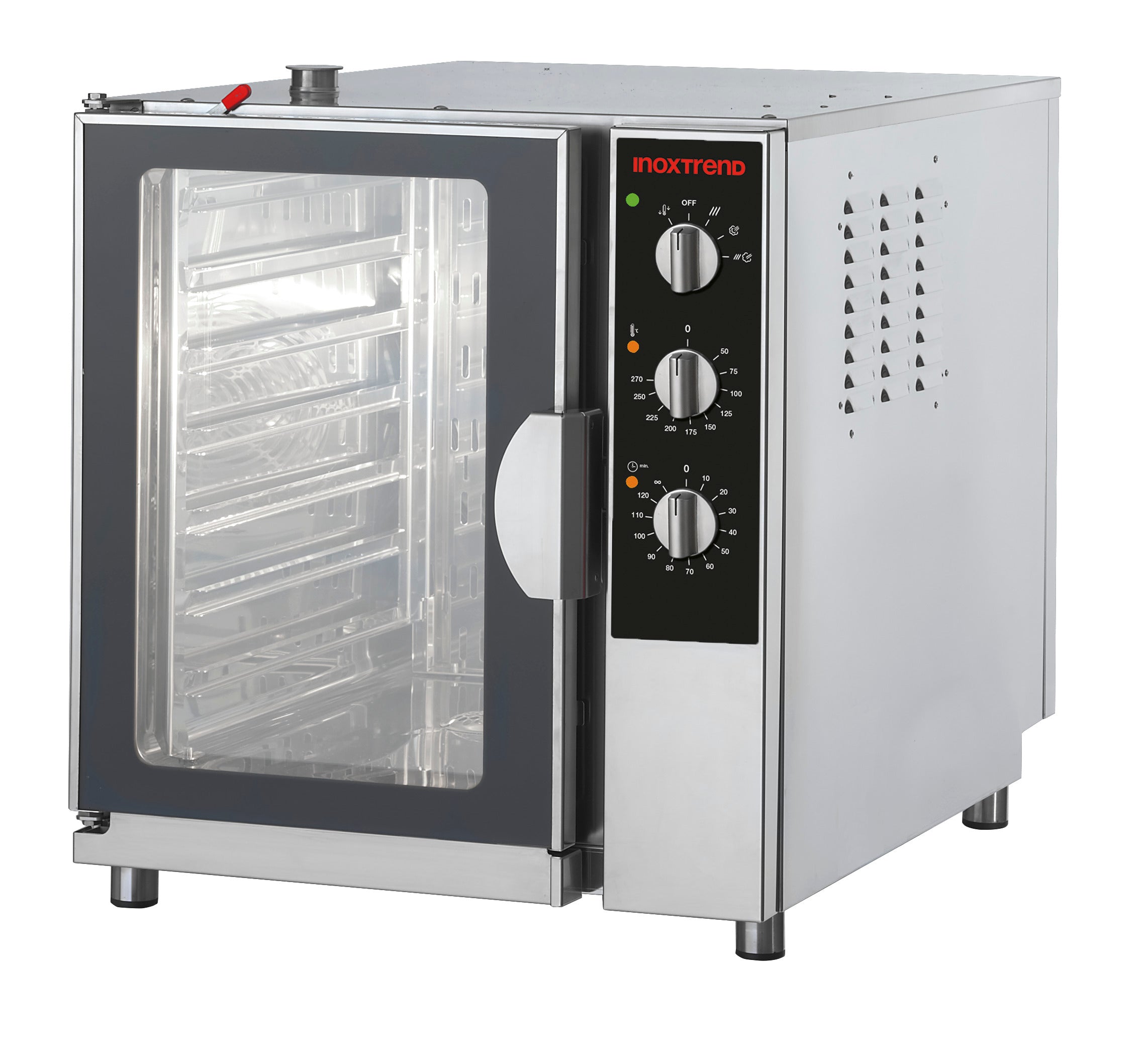 Horno Mixto Analógico 7 Bandejas 1/1 SDA-107E Serie Nice Snack - INOXTREND