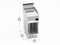 Frytop Lisa Gas Compound con Mueble G7FL4M/CPD - BERTO'S