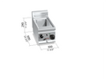 Cuece pastas eléctrico 600 E6CP3B - BERTO'S