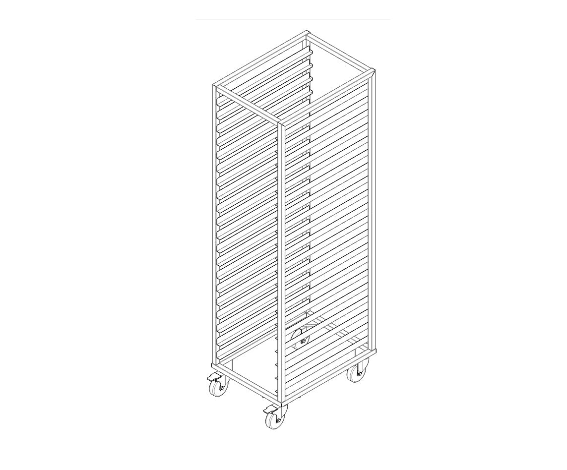 Carro abatidor 600x400 - AFINOX
