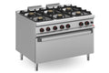 Cocina Modular de Pie 6 Fuegos Gas con Horno Maxi CG912+T — BERTO'S
