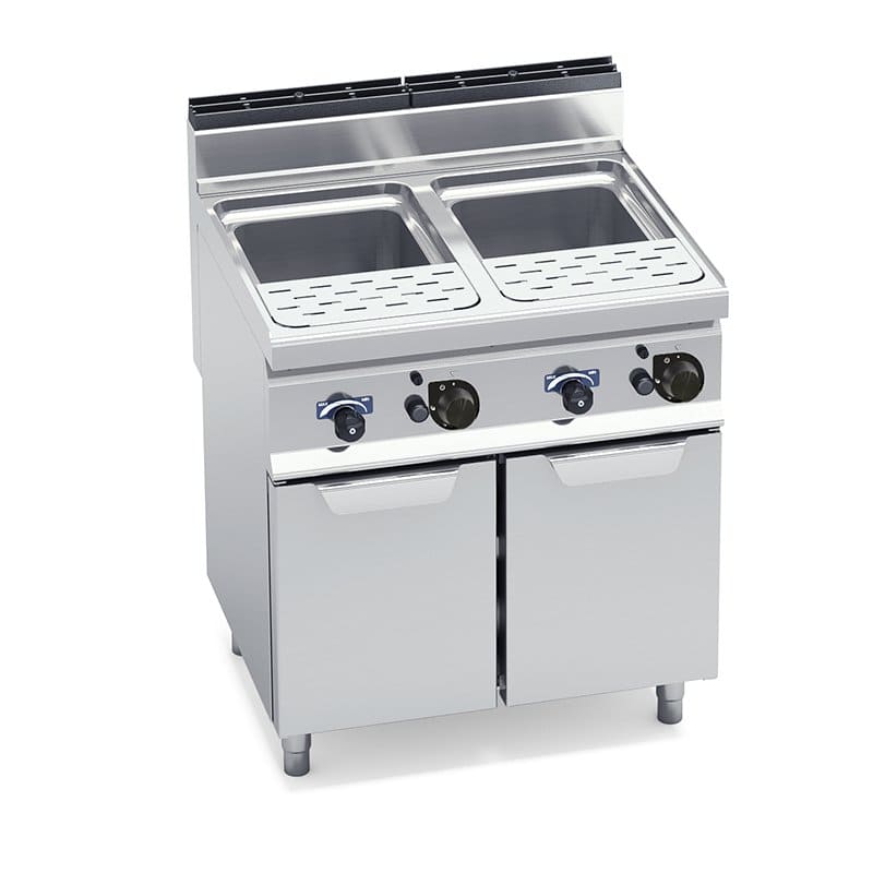 Cocedor de Pasta Doble a Gas con Mueble — BERTO'S