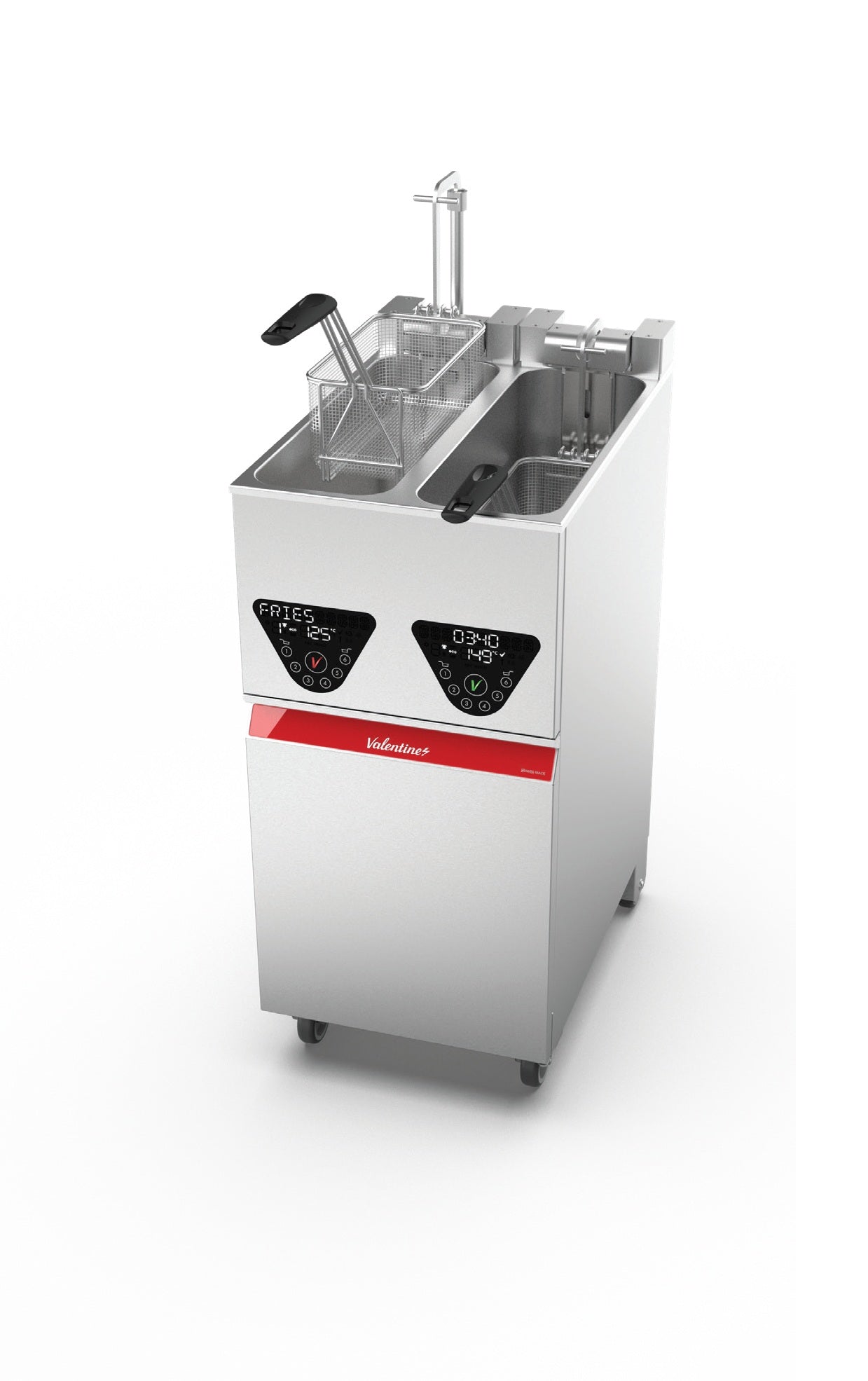 Freidora encastrar Core Smart Plus-2200 con elevador y bomba - VALENTINE