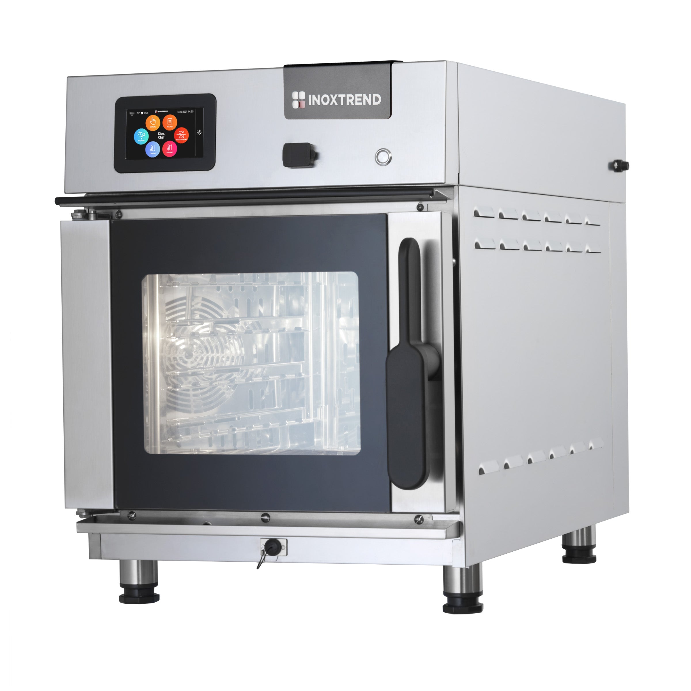 Horno Convección Programable CTDT-104E Touch 5" 4 GN 1/1 — INOXTREND