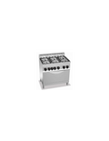 Cocina a Gas 6 Fuegos + Horno Maxi Gas G6F6PW+T - BERTO'S