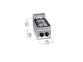 Cocina a Gas ECO POWER 2 Fuegos — BERTO'S