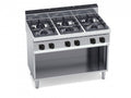 Cocina industrial 6 fuegos gas con mueble G7F6M — BERTO'S