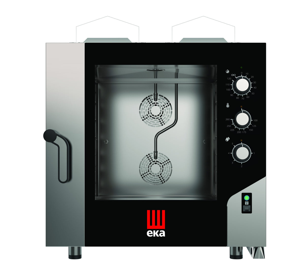 Horno Mixto a Gas Sobremesa 6 Bandejas GN 1/1 MKF616GS — ROMAGSA