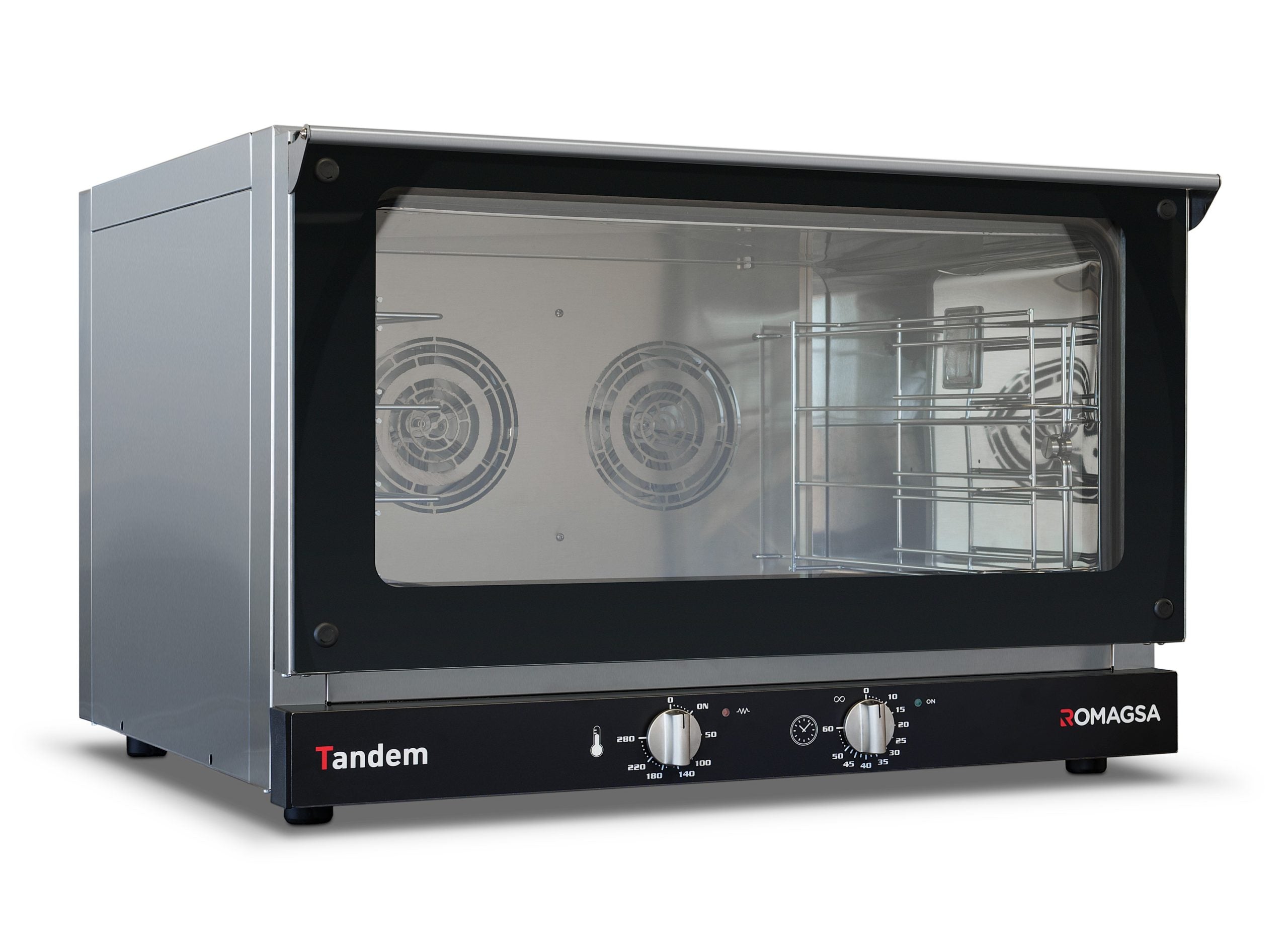Horno convección eléctrico Tandem-4 Plus - ROMAGSA