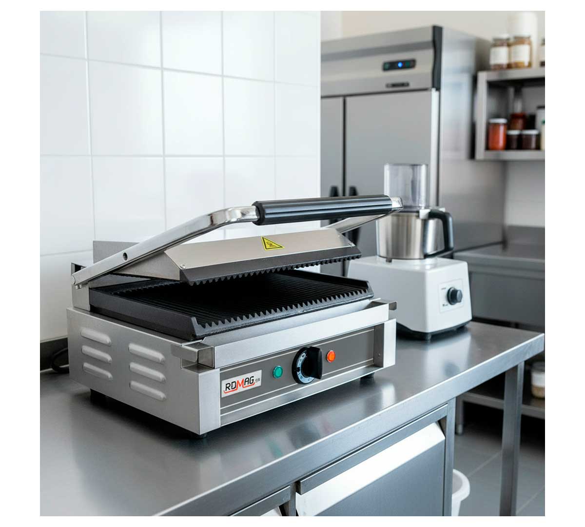 Sandwichera Piastra Panini Medio — ROMAGSA